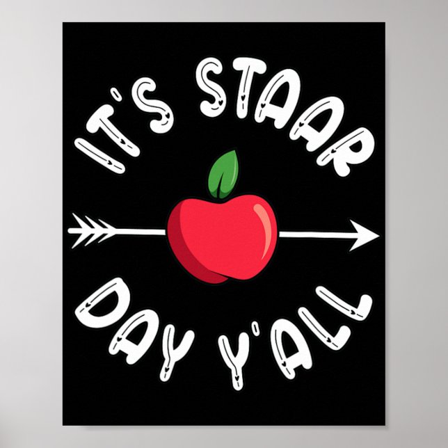 Staardag i Texas Staarprovningsdag Poster (Framsidan)