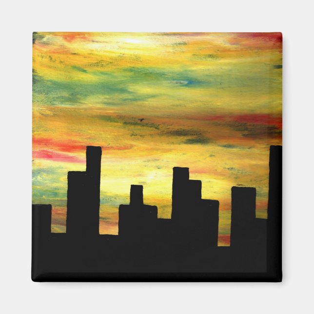 Staatsilhuett Magnet (Framsidan)