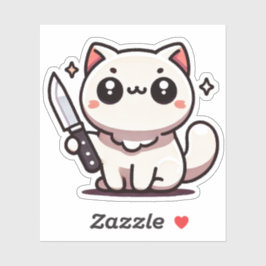 Stababilitet: Kawaii Cat Vinyl Sticker Klistermärken