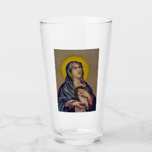 Stabat Mater Dam av Sorrows Glaskopp