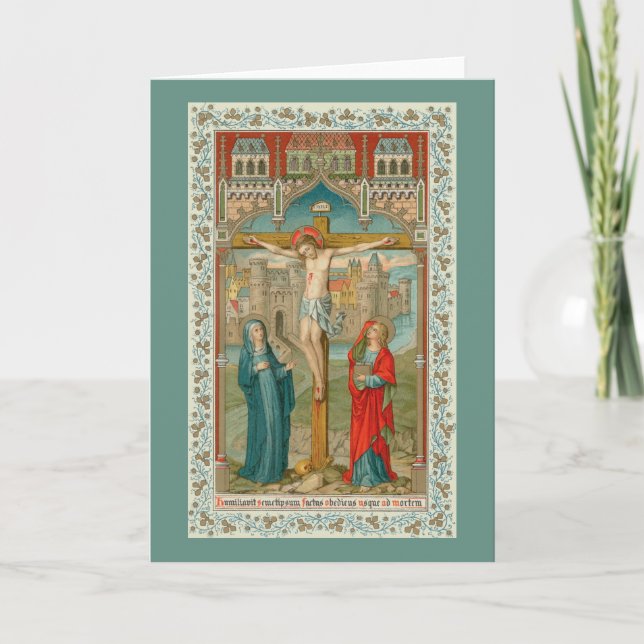 Stabat Mater (SAU 22) Blankt gratulationskort Stil Kort (Framsida)