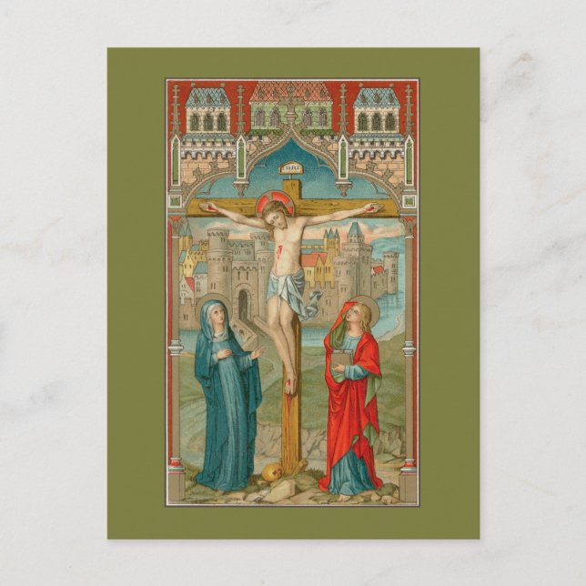 Stabat Mater (SAU 22) Stil 3  Vykort (Framsida)