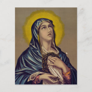 Stabat Mater Vår Sorgens Moder Andlig Konst