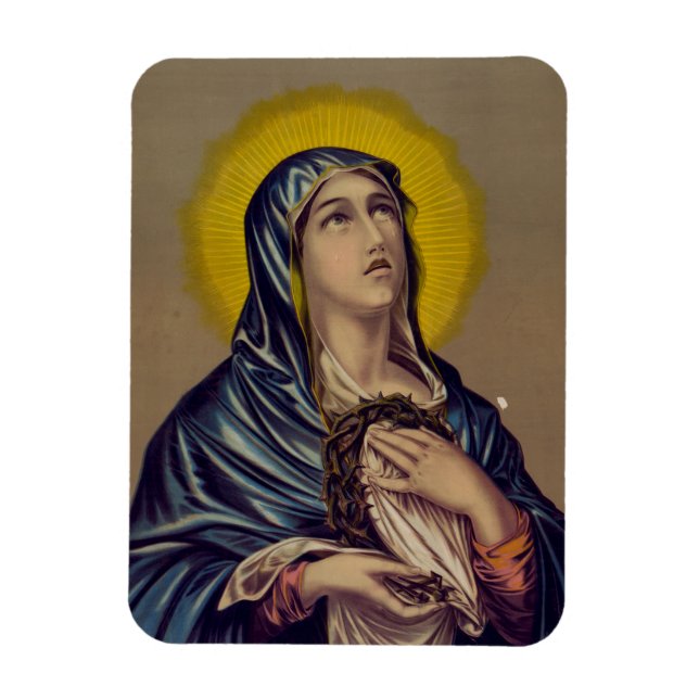 Stabat Mater Vår Sorgens Moder Magnet (Vertikal)