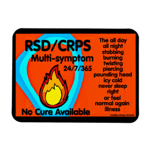 Stabbing Burning Twisting...RSD/CRPS Magnet