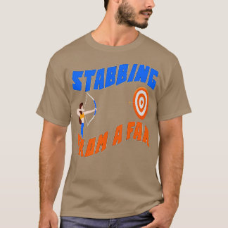 Stabbing från en mycket fin arkitektursport t shirt