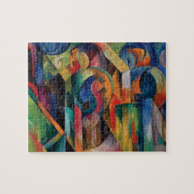 Stablar av Franz Marc Pussel (Horisontell)