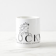 Stable eller Horse Namn Lucky Horseshoe Rider Gift