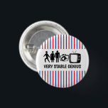 STABLE GENIUS Person Woman Man Camera TV Knapp<br><div class="desc">Lägg till din egen text eller redigera vad som finns där. Kolla min butik för mer! Om du köper den,  tack! Se till att du  en pic på Instagram i handling och märkre mig @shoshannahscribbles :)</div>