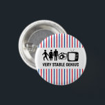 STABLE GENIUS Person Woman Man Camera TV Knapp<br><div class="desc">Lägg till din egen text eller redigera vad som finns där. Kolla min butik för mer! Om du köper den,  tack! Se till att du  en pic på Instagram i handling och märkre mig @shoshannahscribbles :)</div>