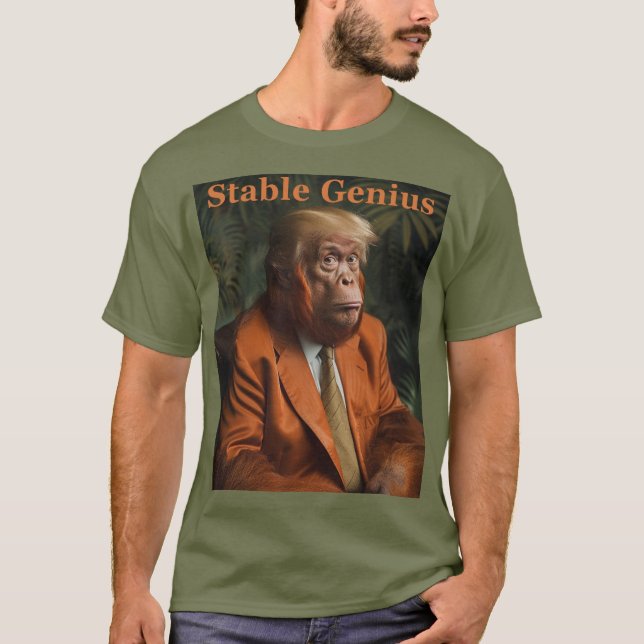 Stable Genius T Shirt (Framsida)