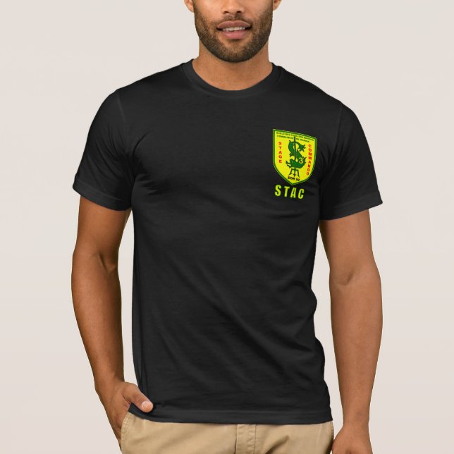 STAC EOR92 passade T med "Cours EOR 92" den T-shirt (Framsida)