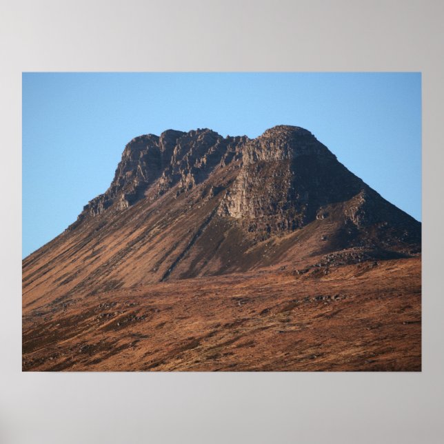 Stac Pollaidh Scotland Poster (Framsidan)