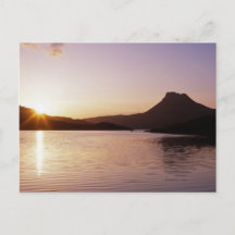 Stac Pollaidh solnedgång Skottland