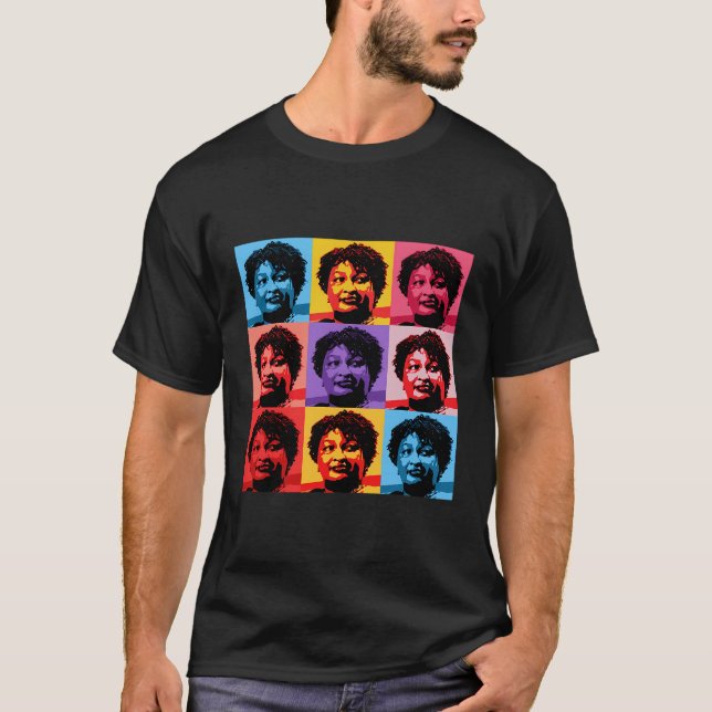 Stacey Abrams 2020 T Shirt (Framsida)