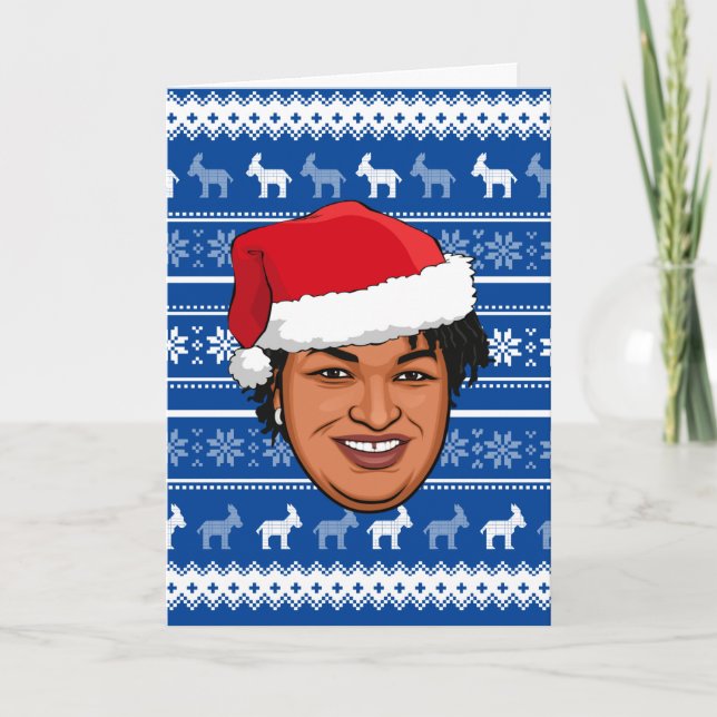 STACEY ABRAMS jul Kort (Framsida)