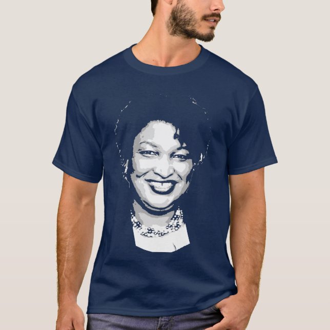 Stacey Abrams T Shirt (Framsida)