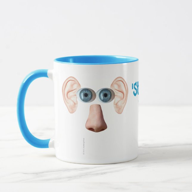 Stache mig! mugg (Vänster)