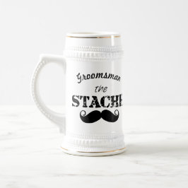 Stache Mustache Mönster Sejdel