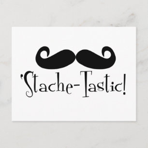 "Stache-tastic Vykort