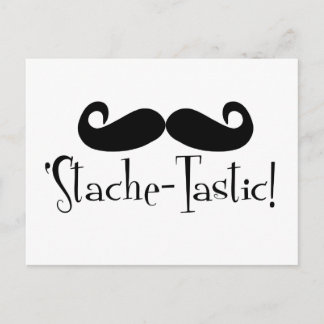 "Stache-tastic Vykort