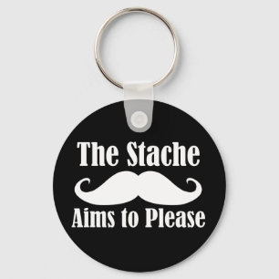 Stache vill be dig att nyckelring