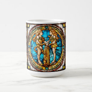 Stached Glass Gemini Mugg