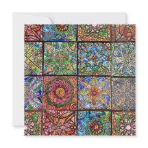 Stached Glass Mandala Patchwork
