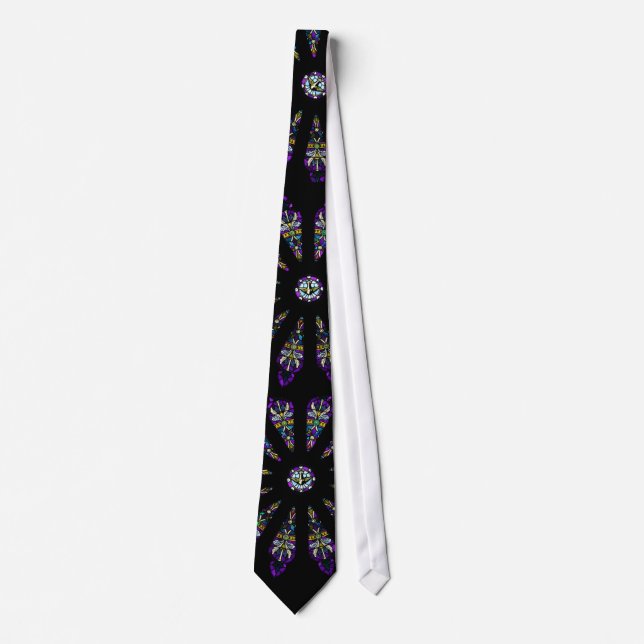 Stached Glass Mandala Tie Slips (Framsida)