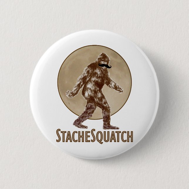 STACHESQUATCH mig mustasch, om du har sett min Knapp (Framsida)