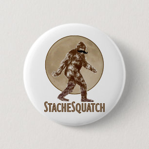 STACHESQUATCH mig mustasch, om du har sett min Knapp