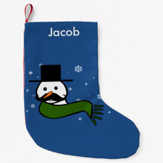 Stachy snögubben liten julstrumpa