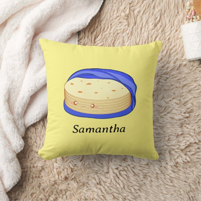 Stack av blomma Tortillas Kudde (Filt)