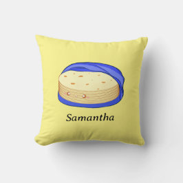 Stack av blomma Tortillas Kudde