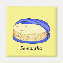 Stack av blomma Tortillas