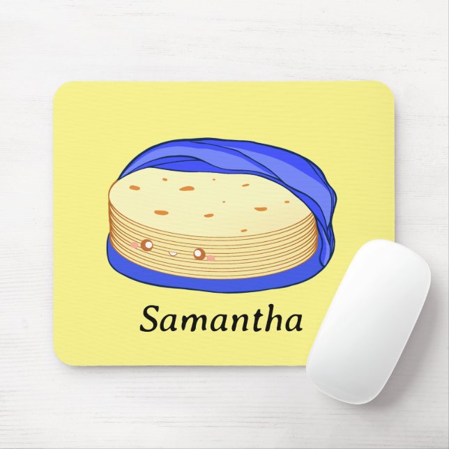 Stack av blomma Tortillas Musmatta (Med mus)