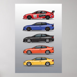 Stack av Holden Monaros Poster