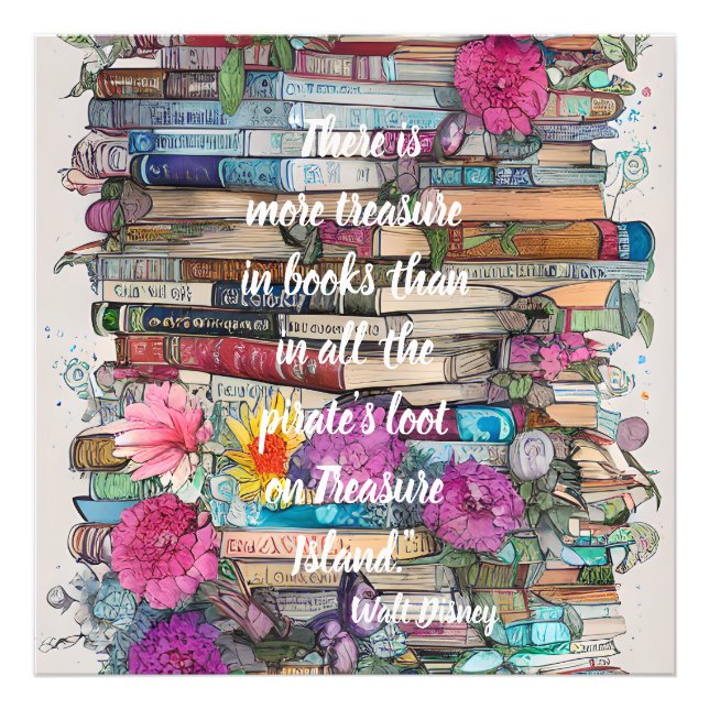 Stack i Bokar Bokar Fototryck (Framsidan)