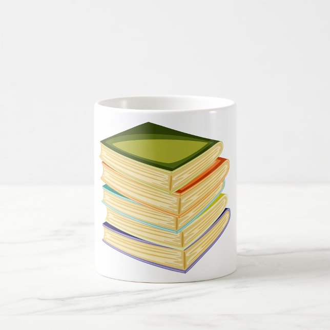 Stack i Bokar Mugg (Skapare uppladdad)