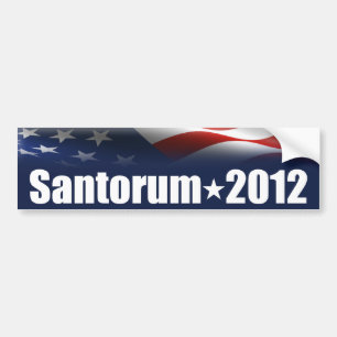 Stack Santorum för president Bildekal