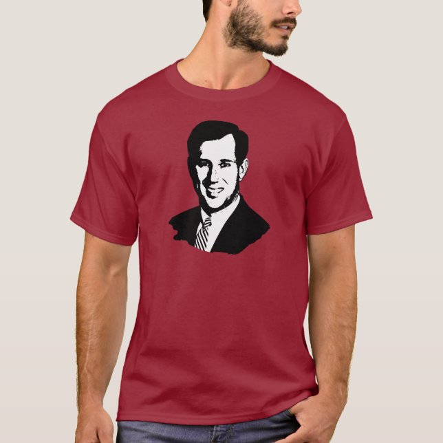 STACK SANTORUM T-SHIRT (Framsida)