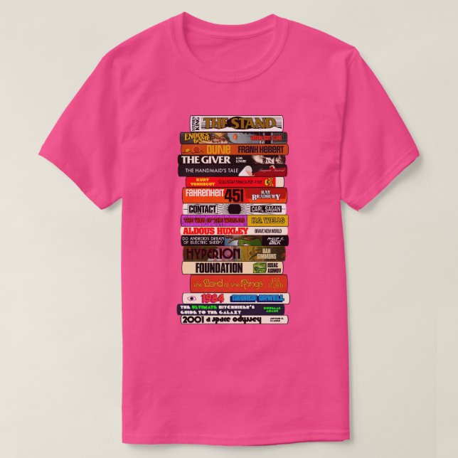 Stack science fiction Bokar T Shirt (Design framsida)