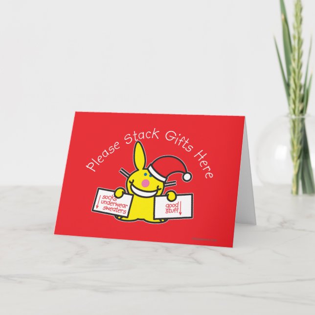 Stacka presenter här helgkort (Framsida)