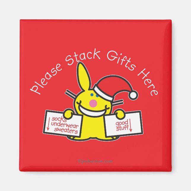Stacka presenter här magnet (Framsidan)