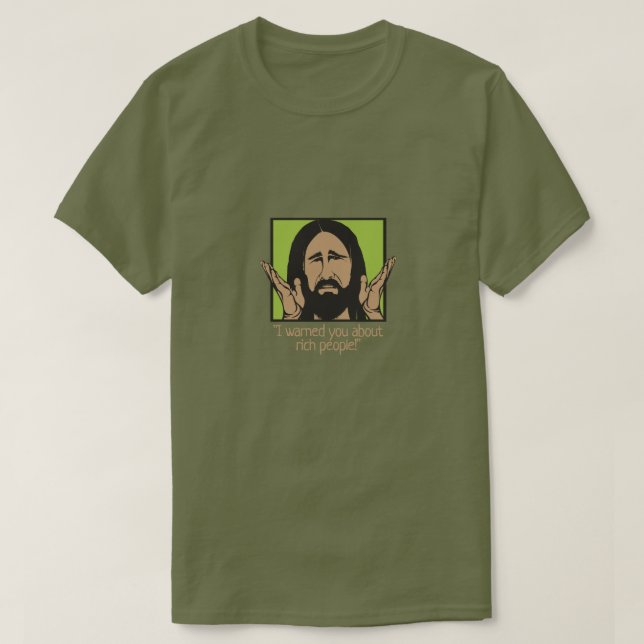 Stackars Jesus T-Shirt (Design framsida)