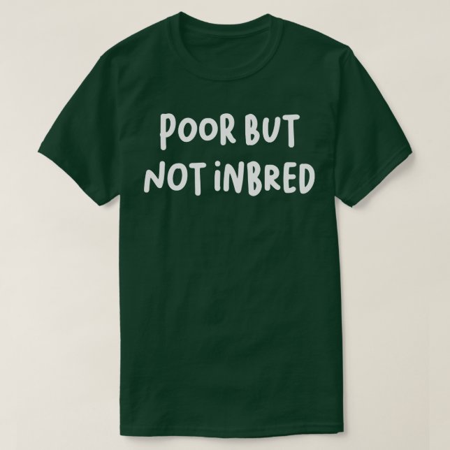 Stackars men inte inavlade t shirt (Design framsida)