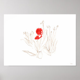 Stackars tulip poster