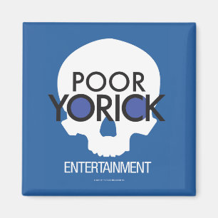 Stackars Yorick Entertainment logotyp Magnet