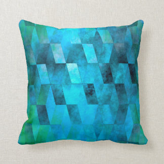 Stacked Sky (turquoise-green) Kudde