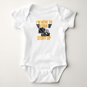 Stacker Driver Forklift Driver Stacker Say T Shirt
